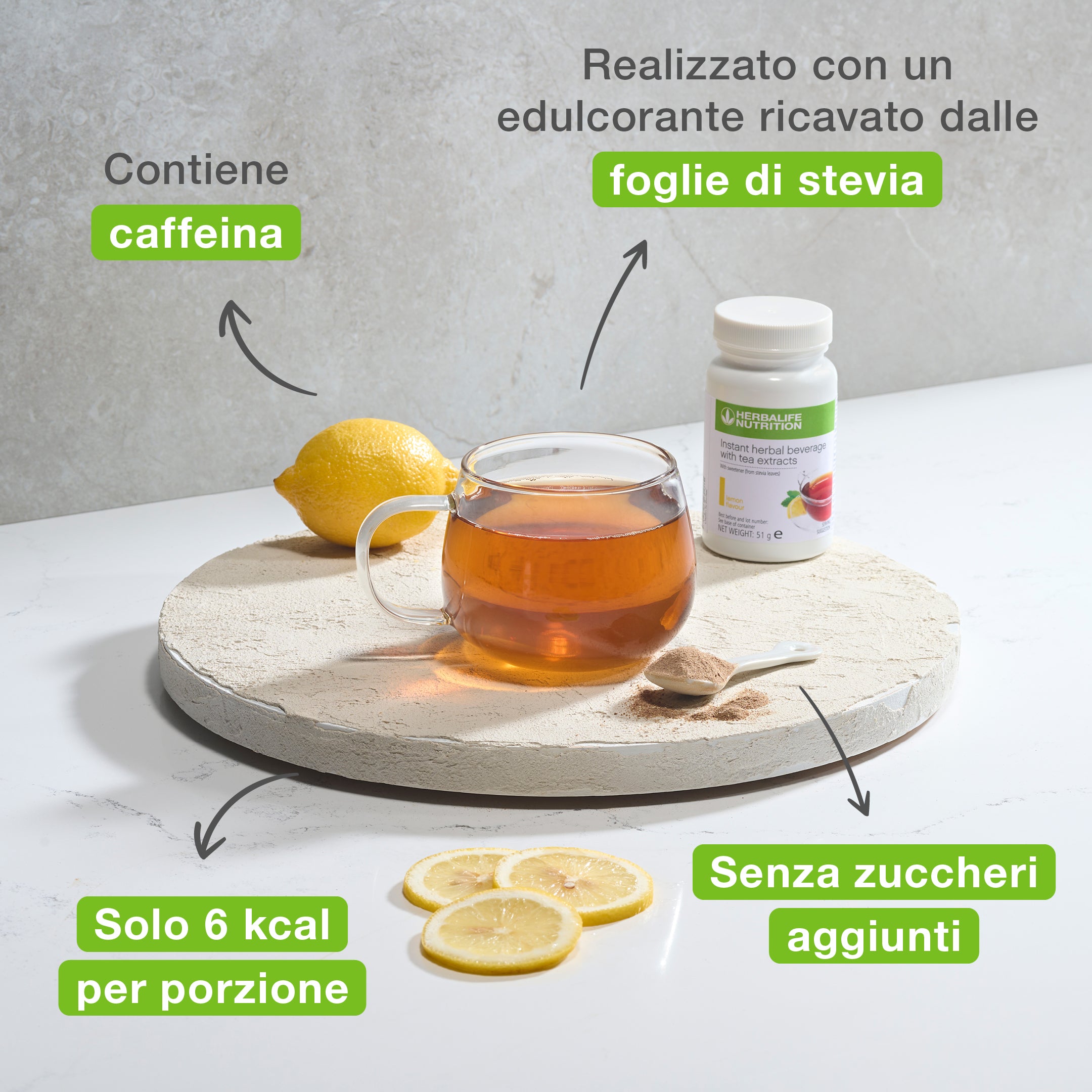 Herbalife Herbal Infusion - Lemon Flavor 51 g