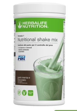 Herbalife Formula 1 - Nutritional Shake with Mint and Chocolate Flavor