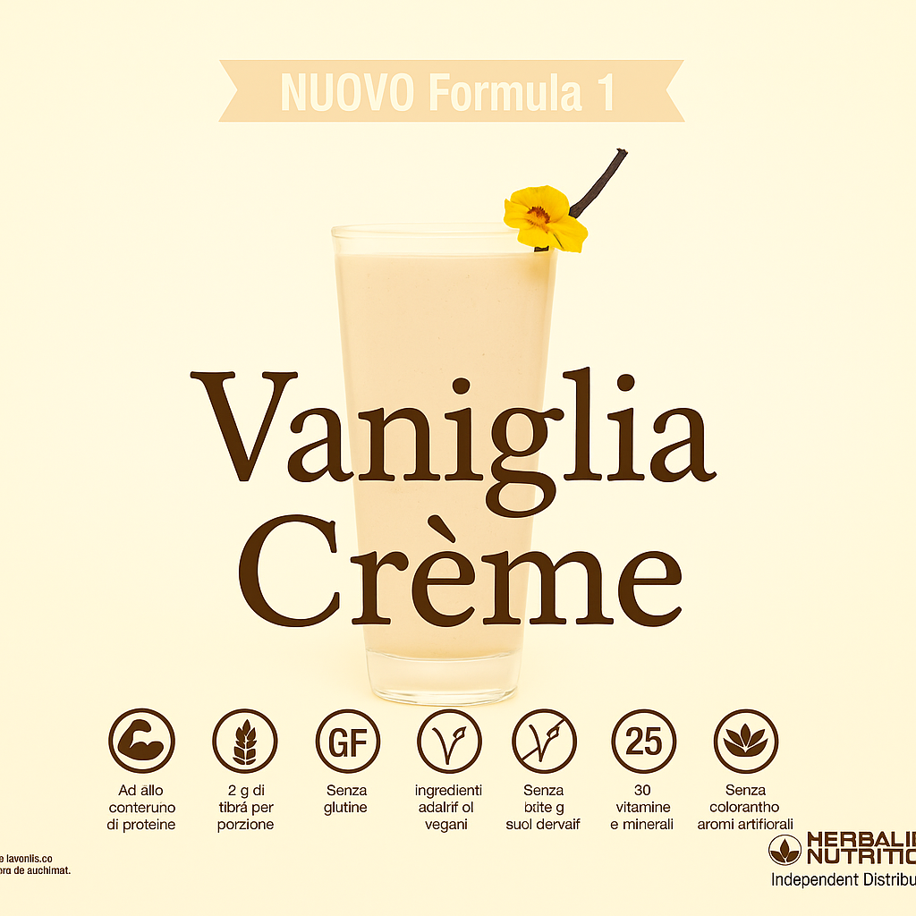 Herbalife Formula 1 - Vanilla Crème Nutritional Shake