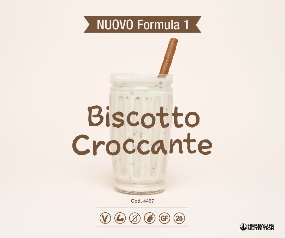 Herbalife Formula 1 - Crunchy Cookie Flavored Nutritional Shake